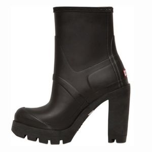Hunter Original high heel rain boots